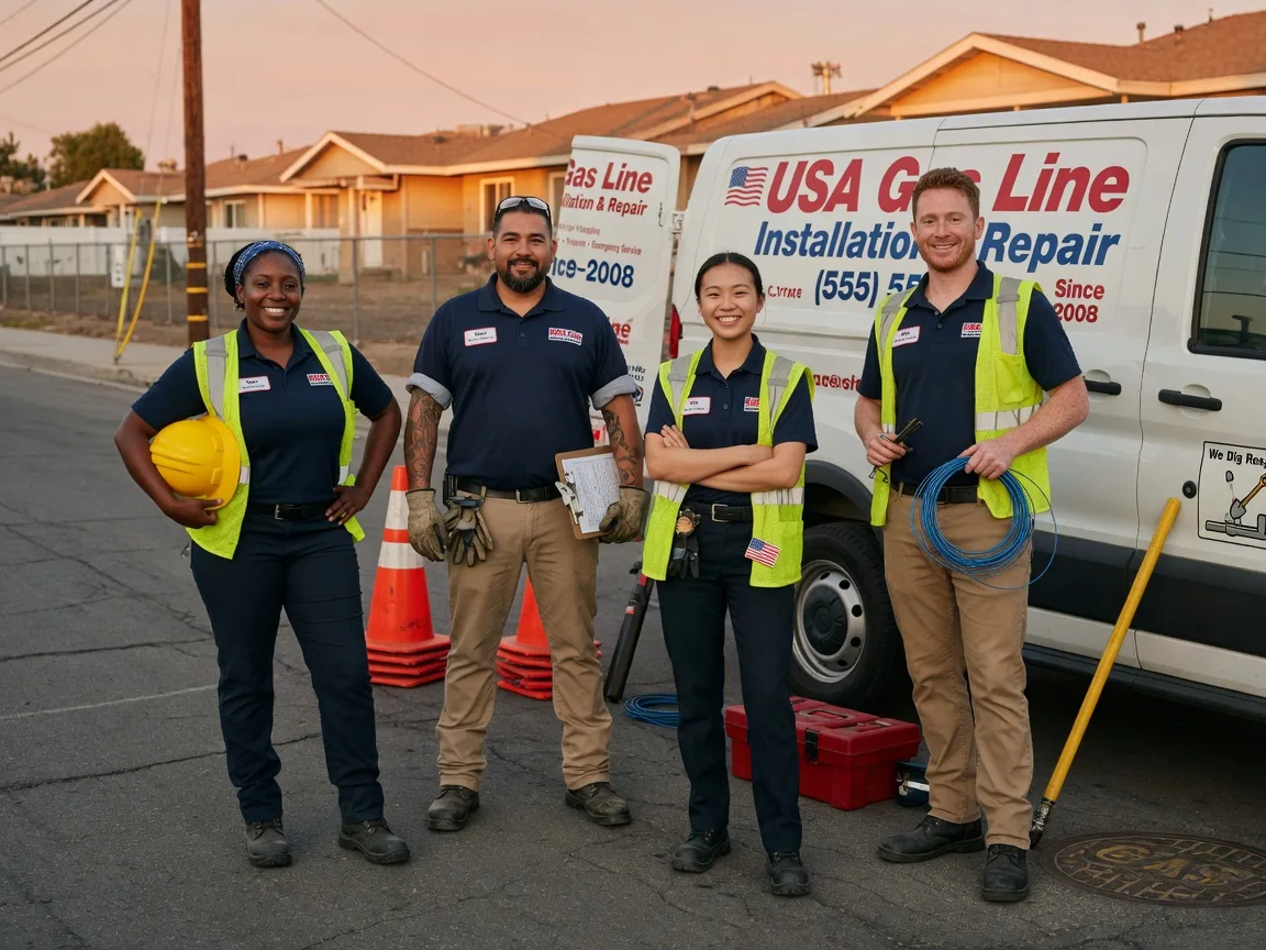 Gas Line Installation company in Flatonia, TX